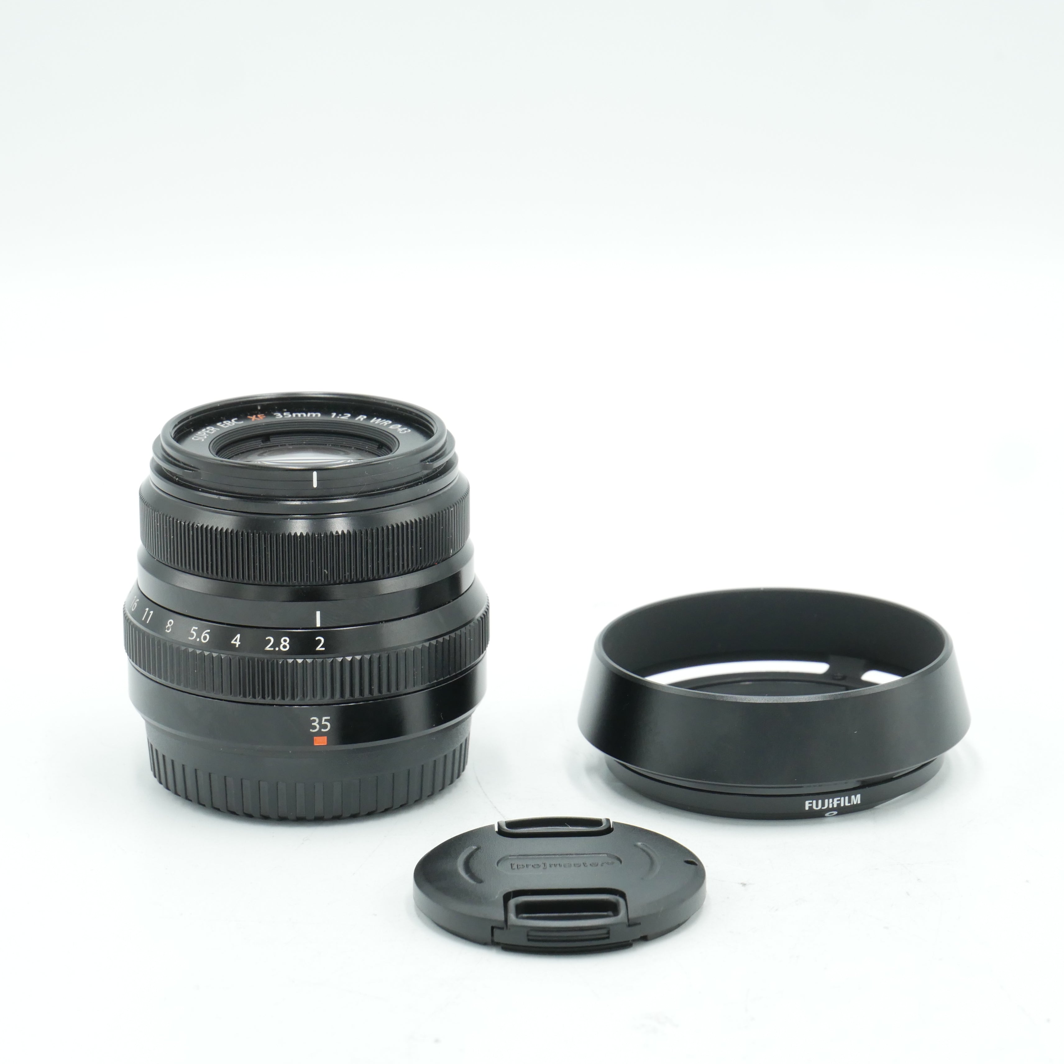 FUJIFILM XF 35mm f/2 R WR Prime Lens (Black) - Used - Perfect for Street Photography & Travel Portraits