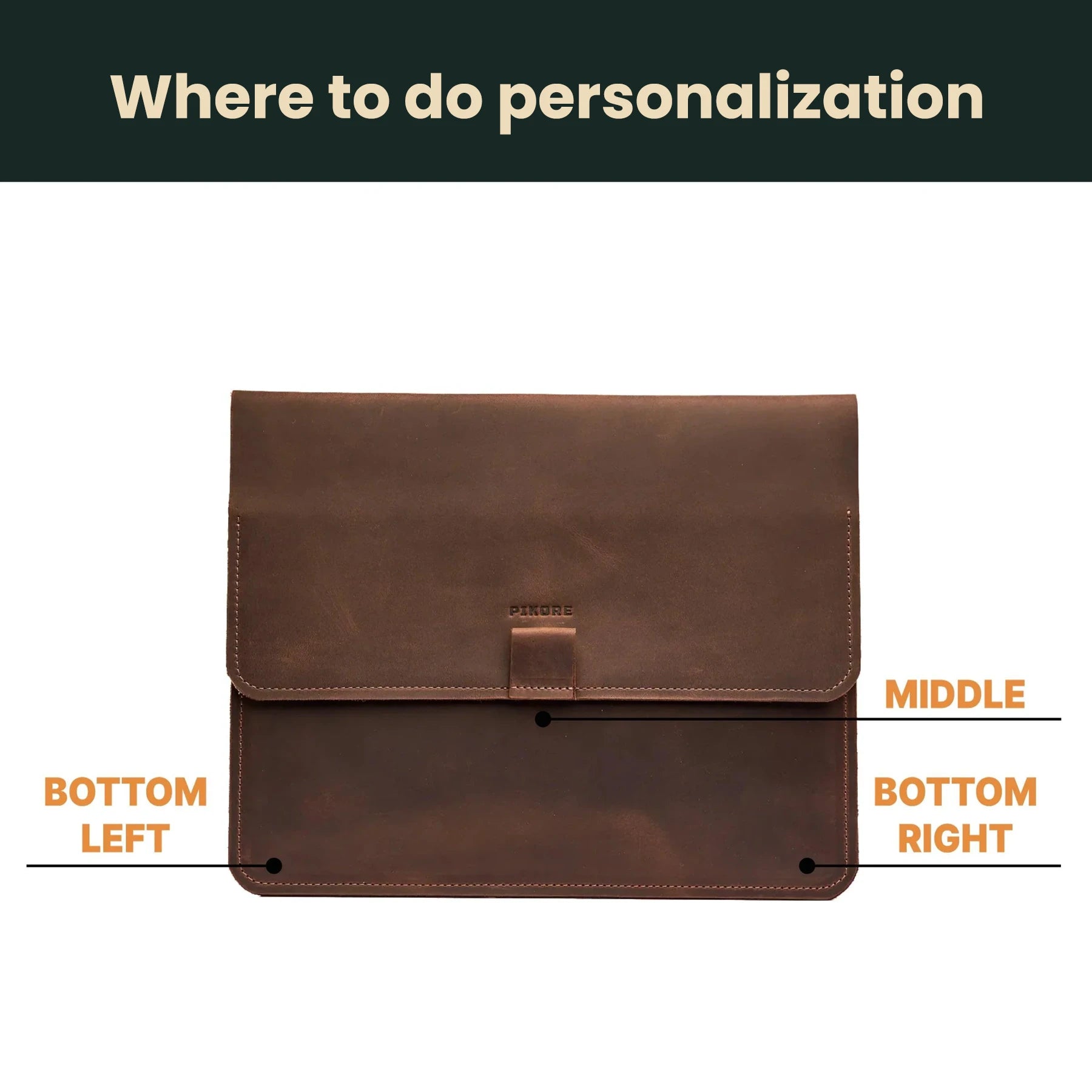 Premium Custom Laptop Sleeve - Durable Neoprene Case for 13-15 Inch MacBook & Laptops - Perfect for Work, Travel & School Accessories