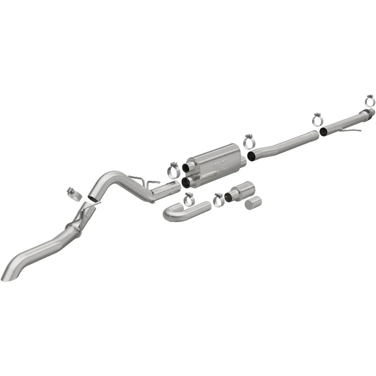 24+ Ford Ranger Overland Series Catback Performance Exhaust System - High Flow Stainless Steel Muffler for Off-Road & Towing - Enhances Engine Sound & Power - Perfect for Overlanding, Camping & Adventure Vehicles