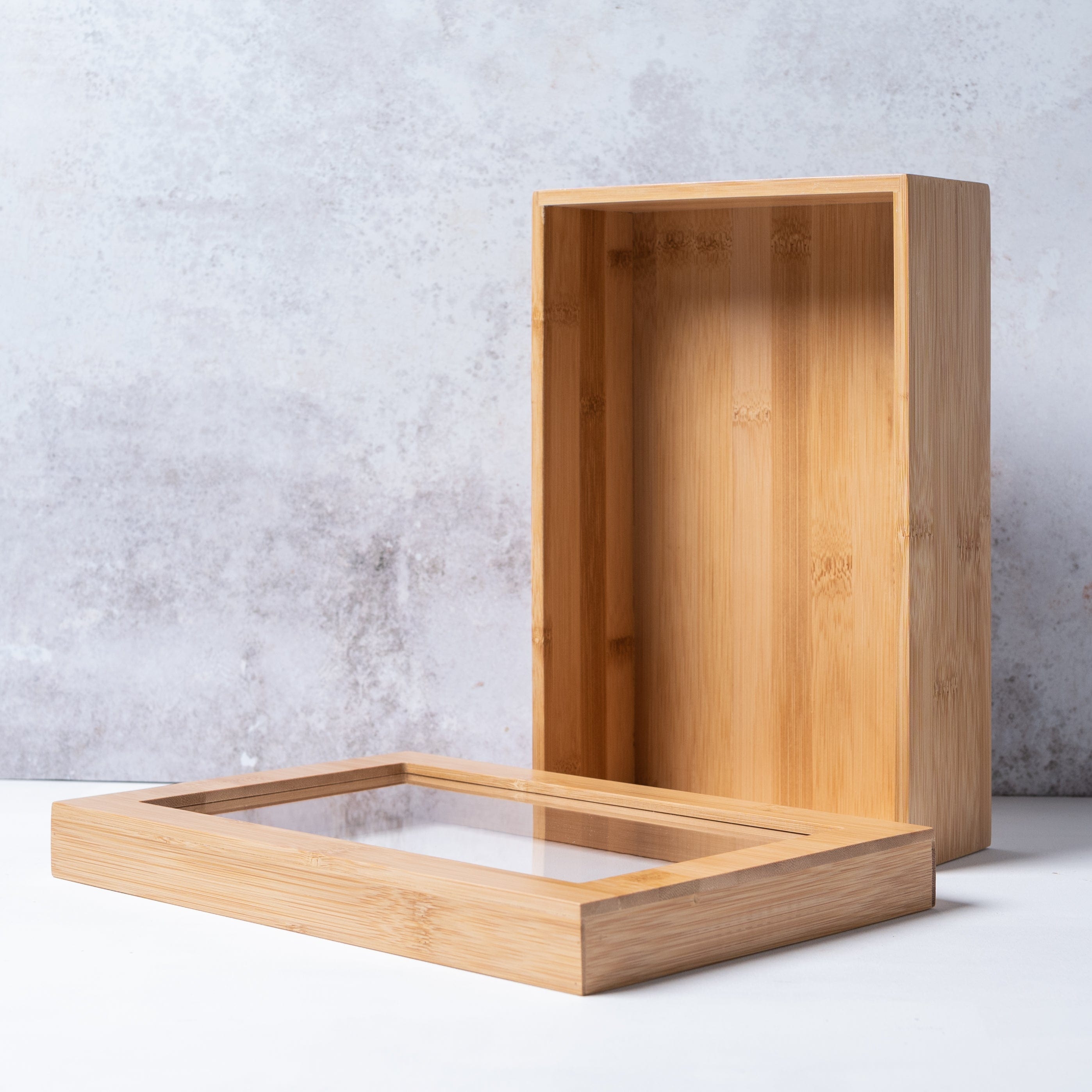 Premium Bamboo Grazing Box - Elegant Charcuterie Board for Cheese, Fruits & Appetizers | Perfect for Parties, Picnics & Gifts