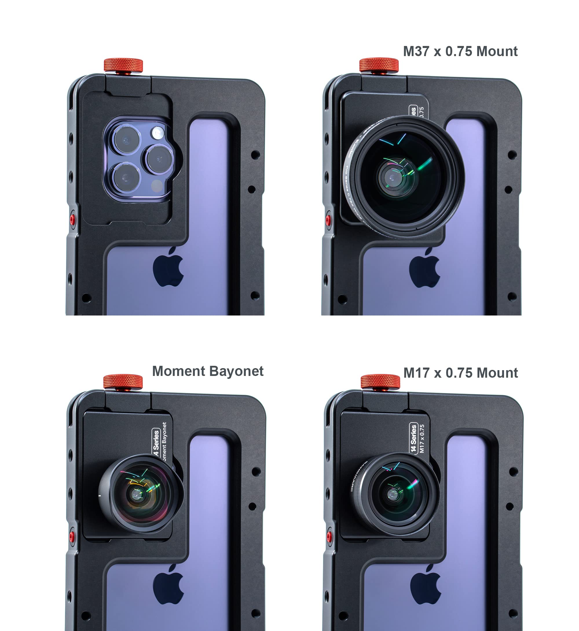 Beastcage for iPhone 14 Pro Max - Premium Phone Cage with Secure Grip & Mounting System - Perfect for Vlogging, Photography & Outdoor Adventures
