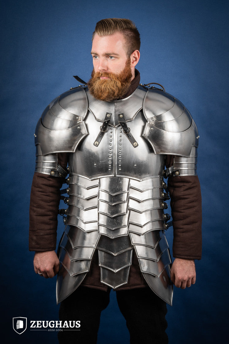 Tassets Avenger Polished B Stock - High-Quality Cosplay Armor for Avengers Costume | Perfect for Comic Con, Halloween & Cosplay Events