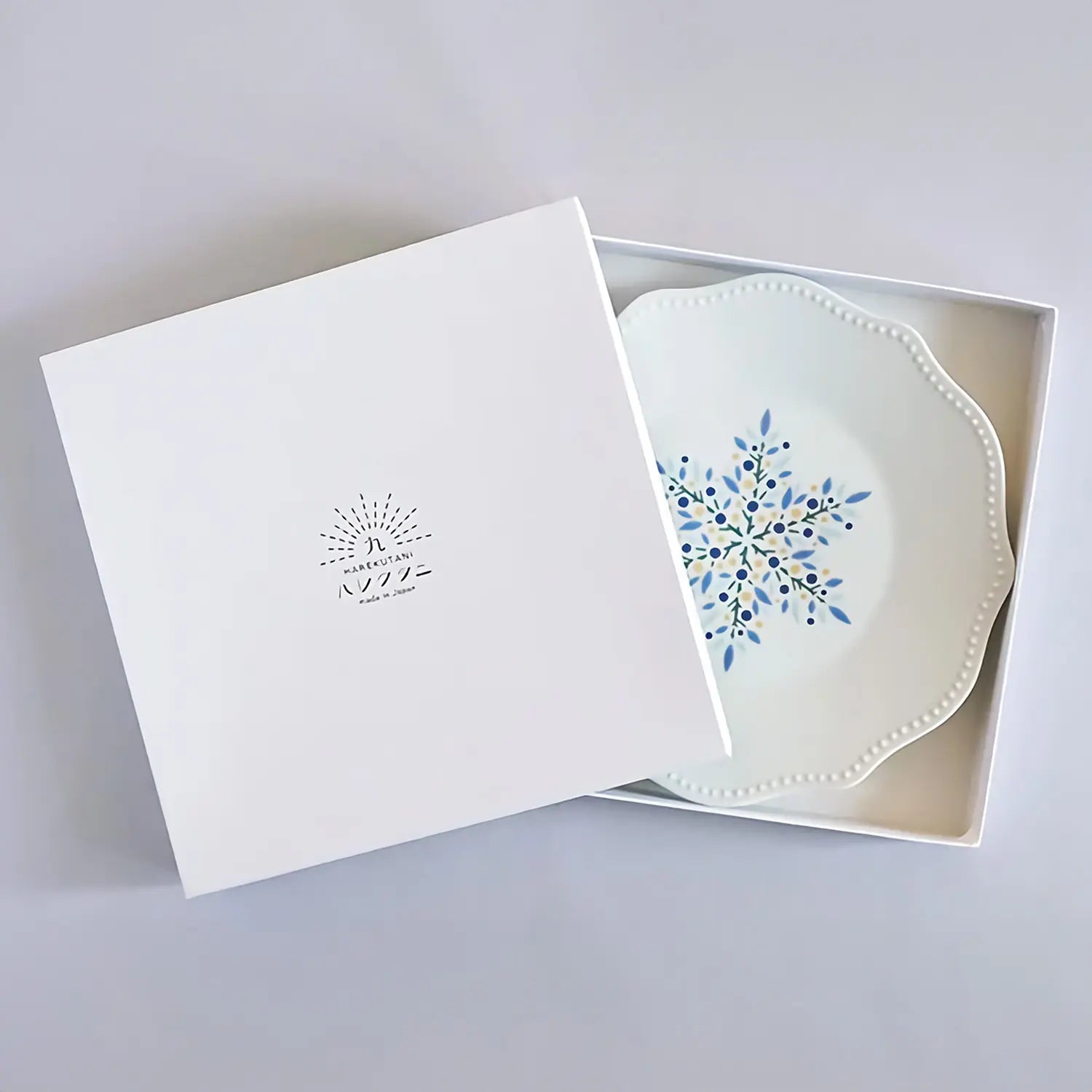 Premium Harekutani Yuki Kessho Porcelain Dinner Plate - Elegant Japanese Ceramic Tableware for Fine Dining, Wedding Gifts & Home Decor
