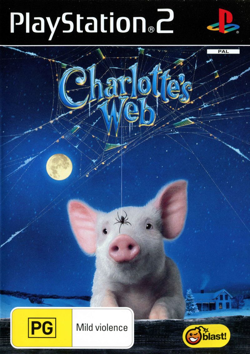 Charlotte's Web PS2 Game for Playstation 2 - PAL Version | Fun Adventure Game for Kids & Family Movie Fans