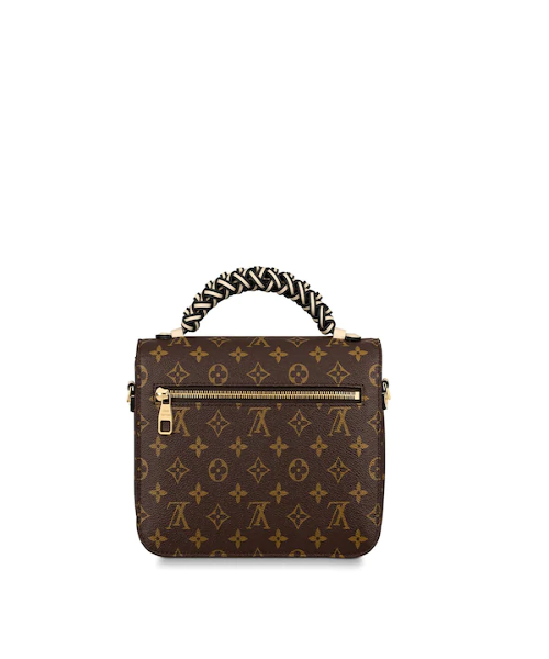 Louis Vuitton Pochette Métis Monogram Crossbody Bag in Crème Beige - Perfect for Work, Travel & Everyday Luxury Fashion Accessory