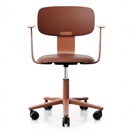 Sustainable HÅG Tion 2100 Ergonomic Office Chair in Chestnut Brown - Perfect for Home Office, Workspace & Conference Rooms