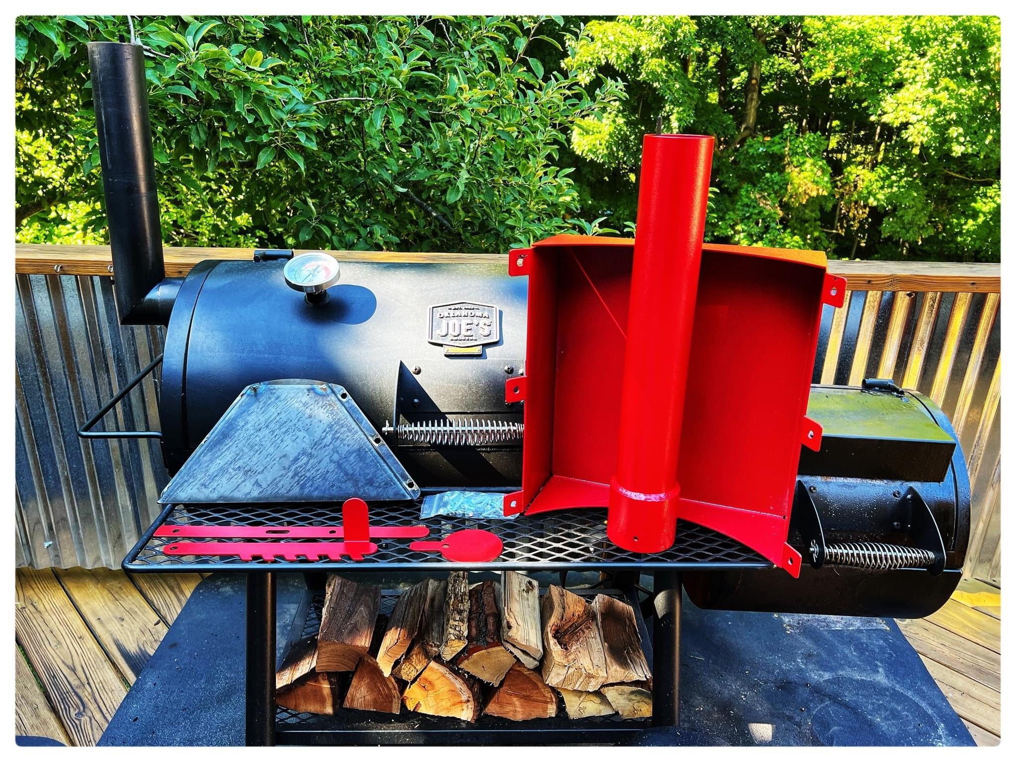Oklahoma Joe BBQ Smoker Upgrade Kit - Premium Replacement Parts for Longhorn & Highland Models - Enhance Grilling & Smoking Experience for Backyard, Camping & Tailgating