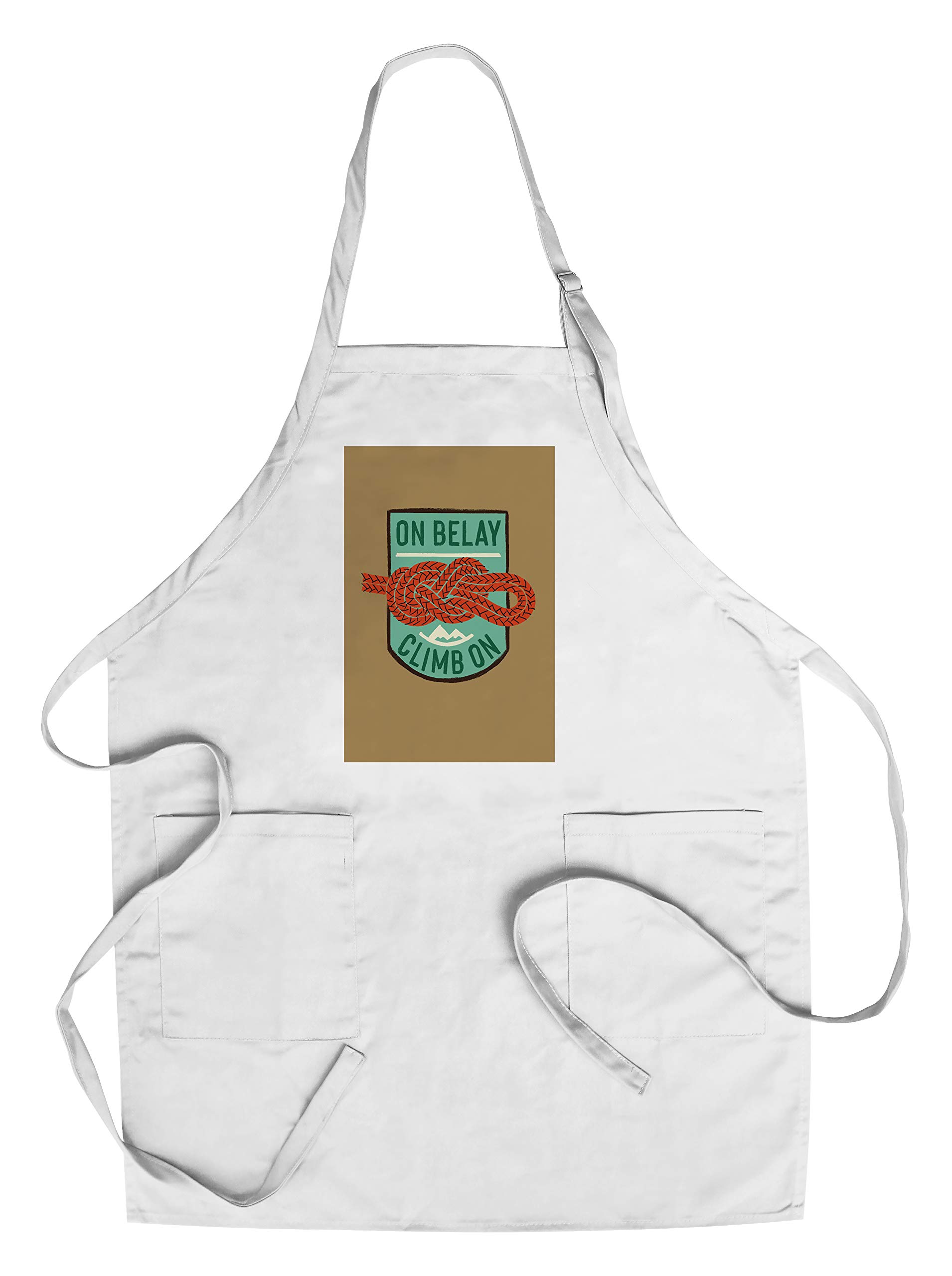 Premium Cotton Canvas Apron for Climbing, Cooking, Baking & Grilling | Unisex Kitchen Apron with Pockets | Perfect for Outdoor Adventures & Home Chefs