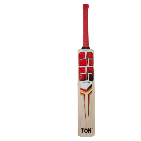 Premium SS SKY Stunner Cricket Bat - Professional Grade Red Willow Cricket Bat for Men & Women - Perfect for Practice, Matches & Training Sessions