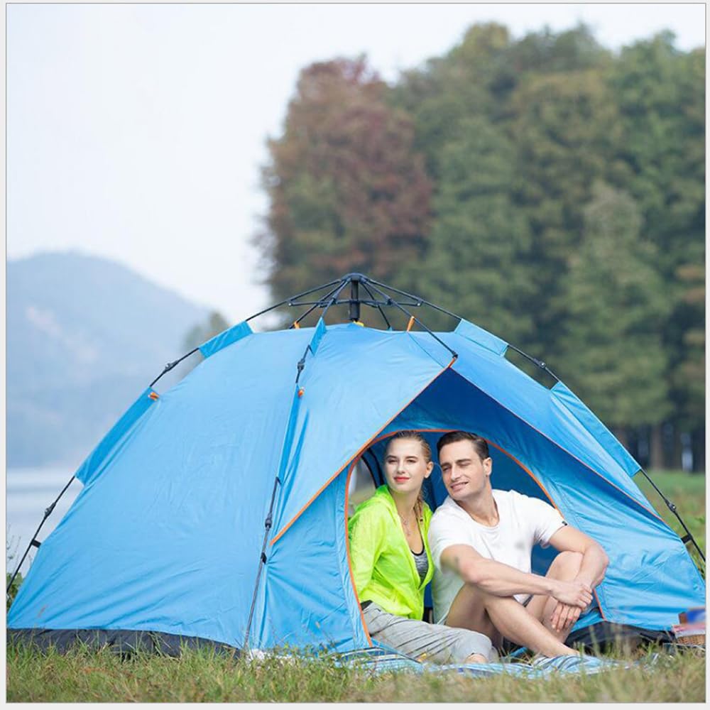 Lightweight Waterproof 1-2 Person Pyramid Tent for Outdoor Camping & Backpacking - Perfect for Hiking, Backpacking & Wilderness Adventures