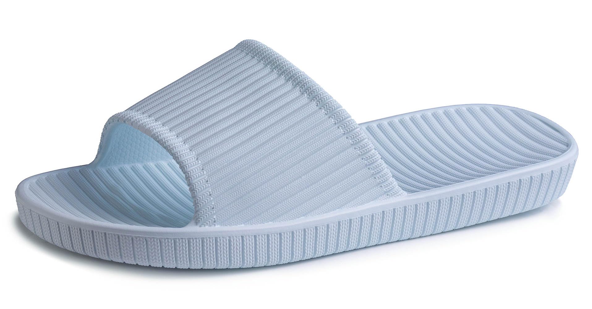 Happy Lily Non-Slip Shower Shoes for Women & Men - Quick-Dry Bathroom Slippers, Pool Slides, Indoor/Outdoor House Sandals - Perfect for Beach, Gym, Spa & Home Use