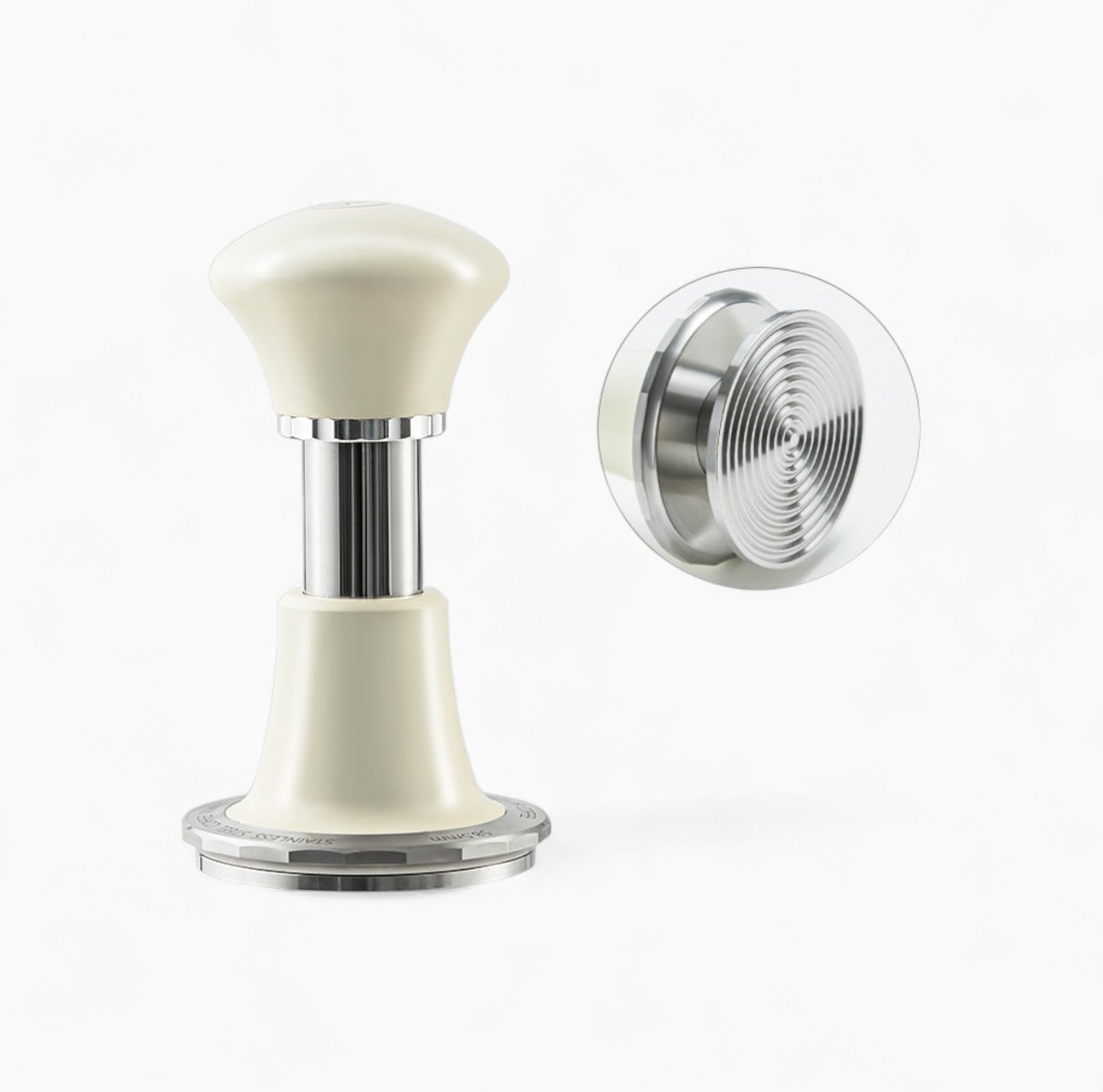 Premium Stainless Steel Coffee Tamper - 58mm Espresso Tamper for Barista & Home Use - Perfect for Espresso Machines & Coffee Pressing