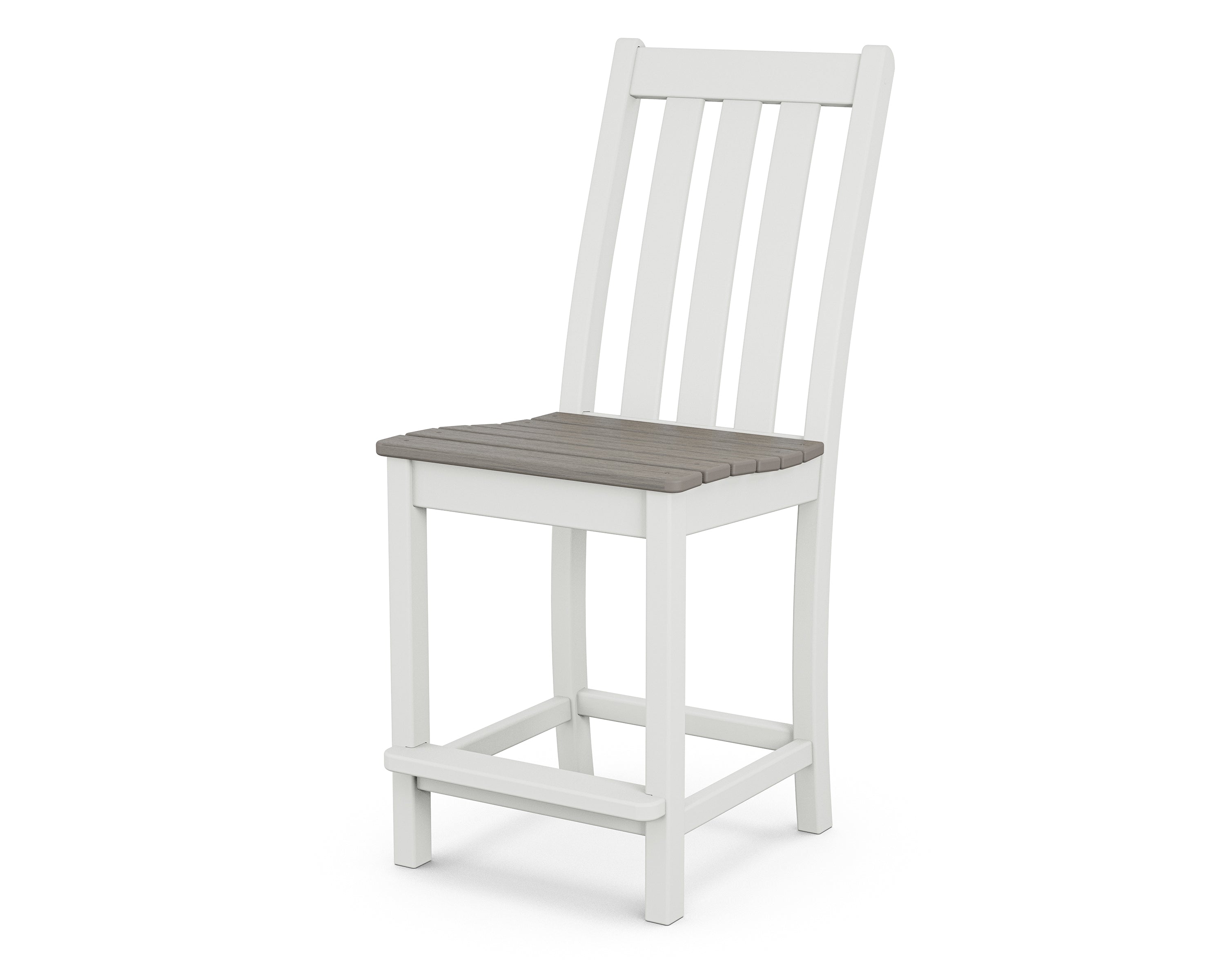 POLYWOOD Vineyard Counter Height Chair - Durable Outdoor Bar Stool for Patio, Deck, or Kitchen - Weather-Resistant & Easy to Clean - Perfect for Entertaining or Relaxing