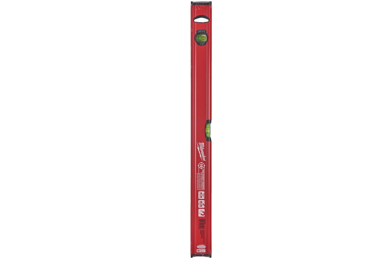 Milwaukee 4932464855 932464855 Magnetic REDSTICK Slim Box Level 60cm - Durable Aluminum Construction for Precision Leveling - Perfect for Construction, Carpentry, and DIY Home Projects