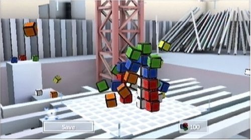Renewed Rubik's World Puzzle Game for Nintendo Wii - Fun Family Brain Teaser & Party Entertainment