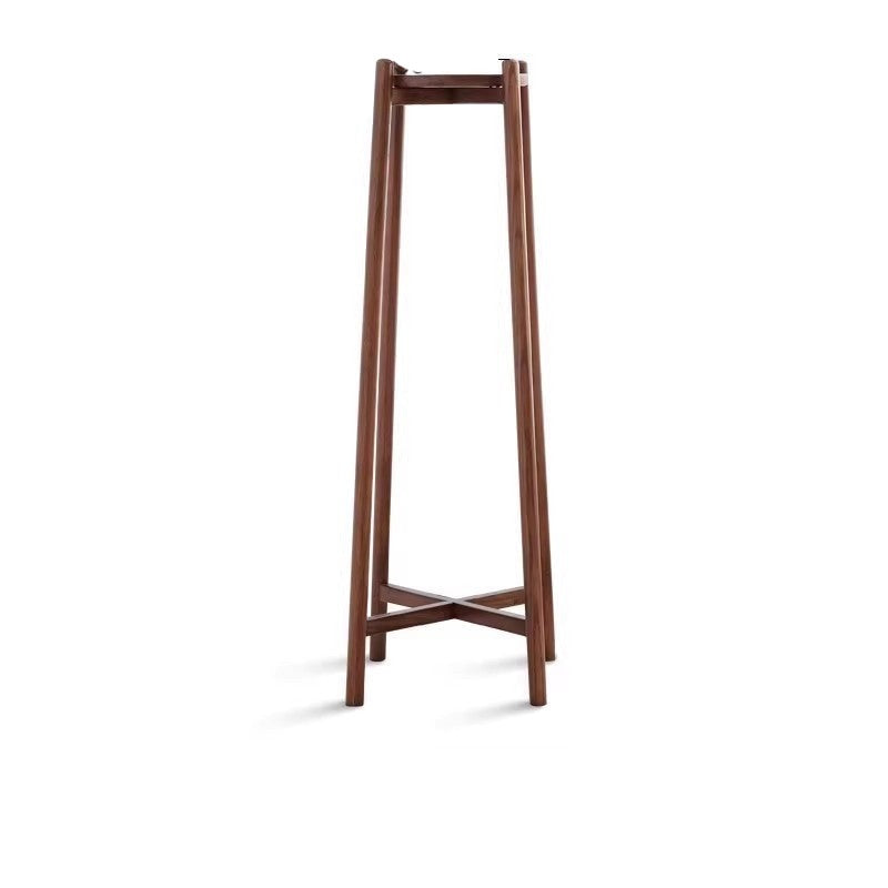 Solid Wood Flower Rack - Oak & Walnut Storage Shelf for Plants | Perfect for Home Decor, Living Room, Garden & Indoor Plant Display