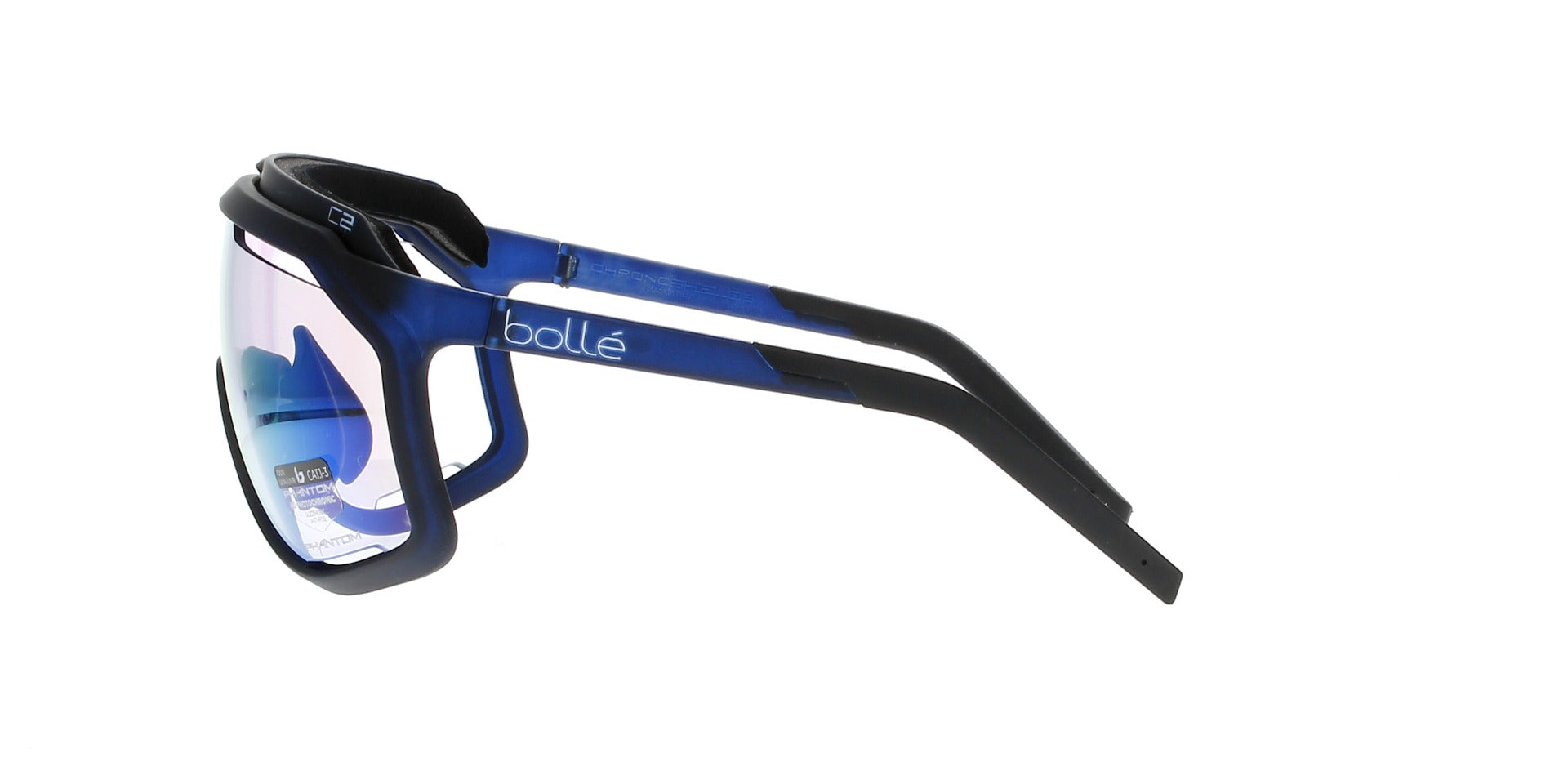 Bolle Chronoshield Safety Glasses - ANSI Z87.1 Certified Protective Eyewear for Work & Outdoor Use - Clear Anti-Fog Lenses, Lightweight Frame - Perfect for Construction, Cycling, Shooting & DIY Projects