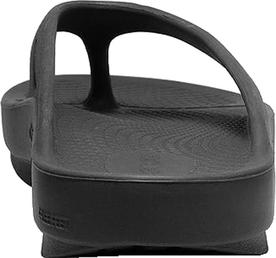 OOFOS Unisex Original Recovery Sandals - Black | Comfortable Arch Support for Men & Women | Perfect for Post-Workout, Beach & Everyday Wear