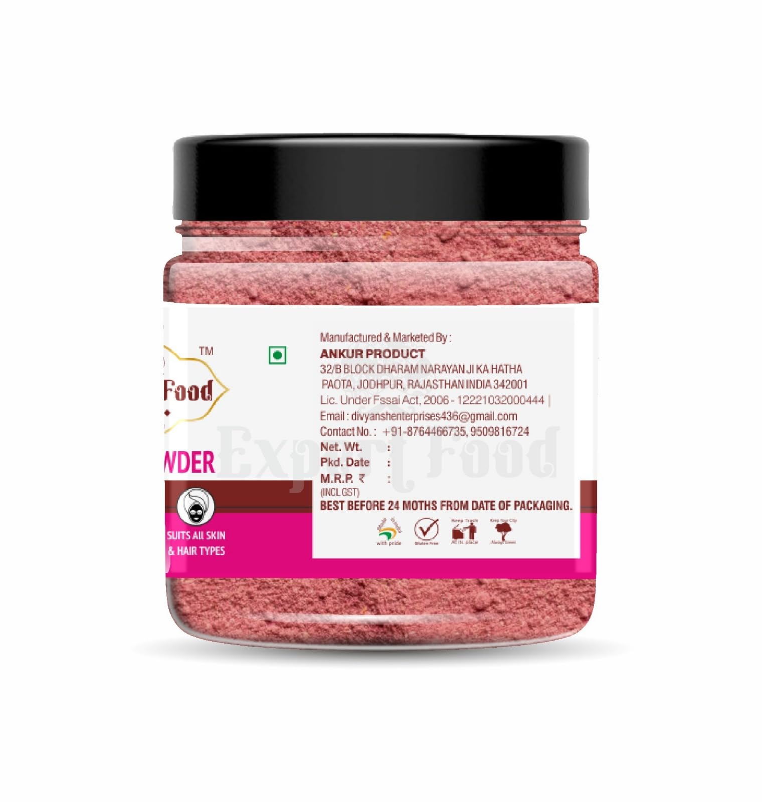 Organic Rose Petals Powder for Skin Care - 100% Pure Rosa Indica Face Mask for Glowing Complexion | 300g | DIY Beauty Recipes, Spa Treatments & Natural Skincare Routine