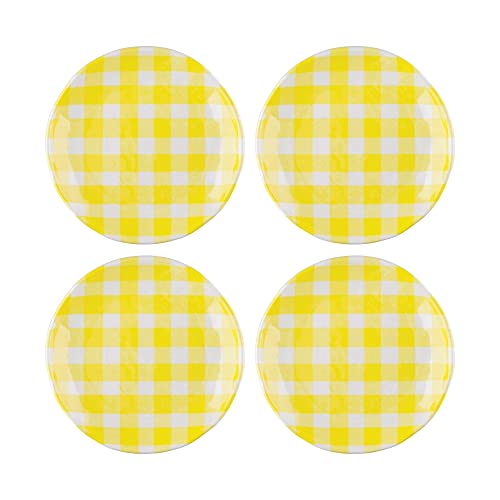 Gingham Yellow