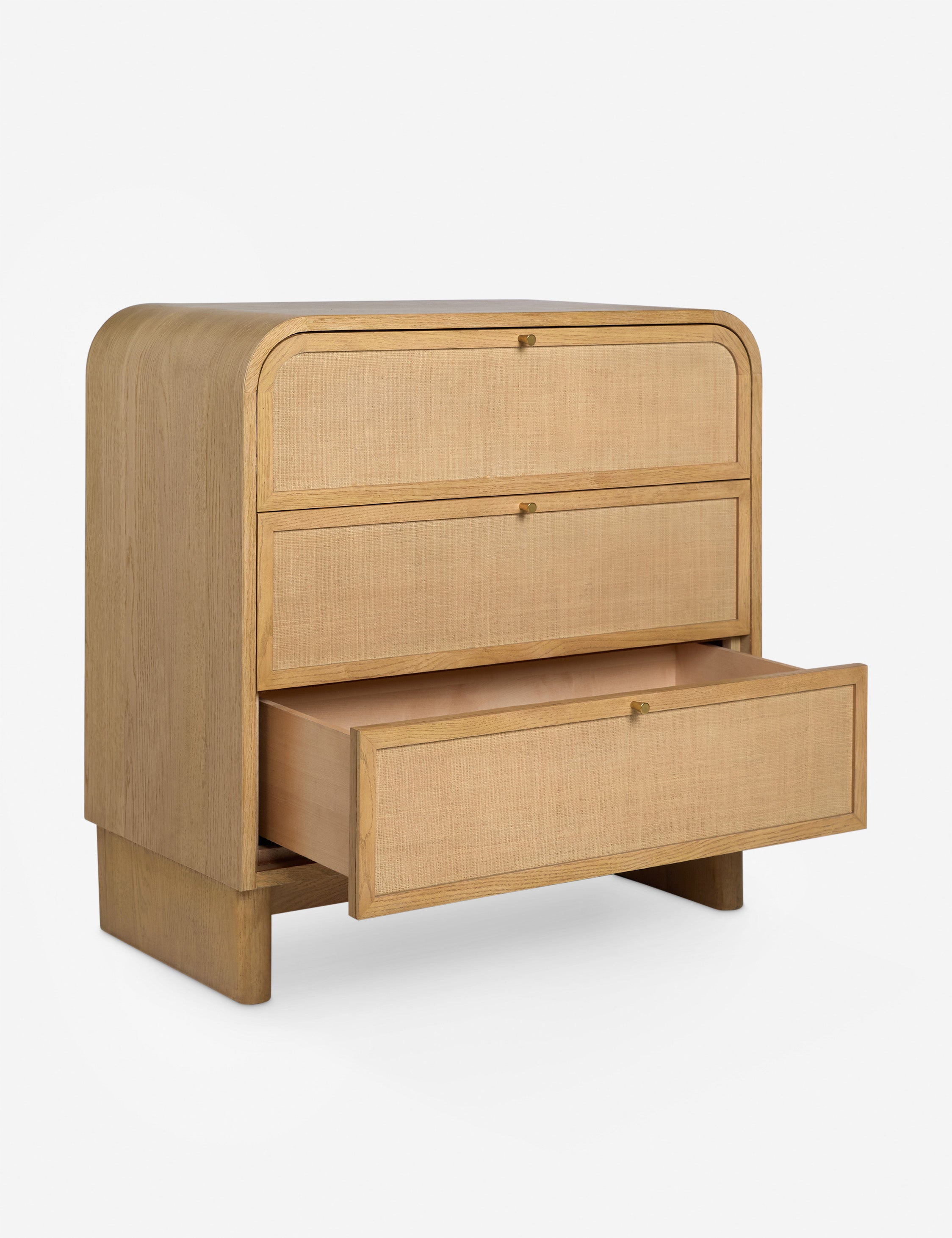Suzette 3 Drawer Dresser - White Wooden Bedroom Storage Cabinet with Smooth Gliding Drawers | Perfect for Bedroom, Nursery, or Closet Organization