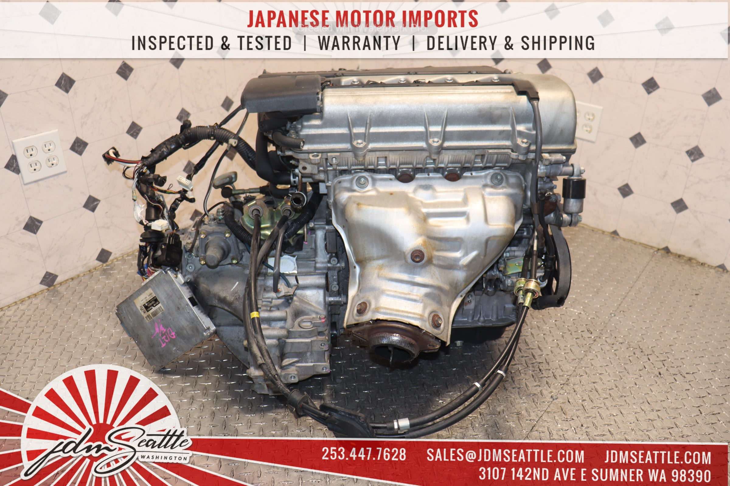 JDM 2000-2005 Toyota Celica GT-S 2ZZ-GE VVT-i Engine with 6-Speed Manual Transmission - High Performance Upgrade for Racing & Street Driving