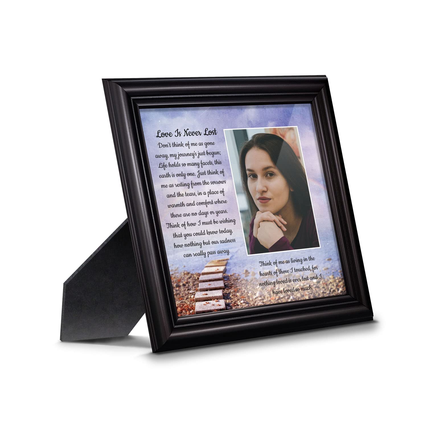 Sympathy Photo Frames - Memorial Wall Decor for Home & Gifts