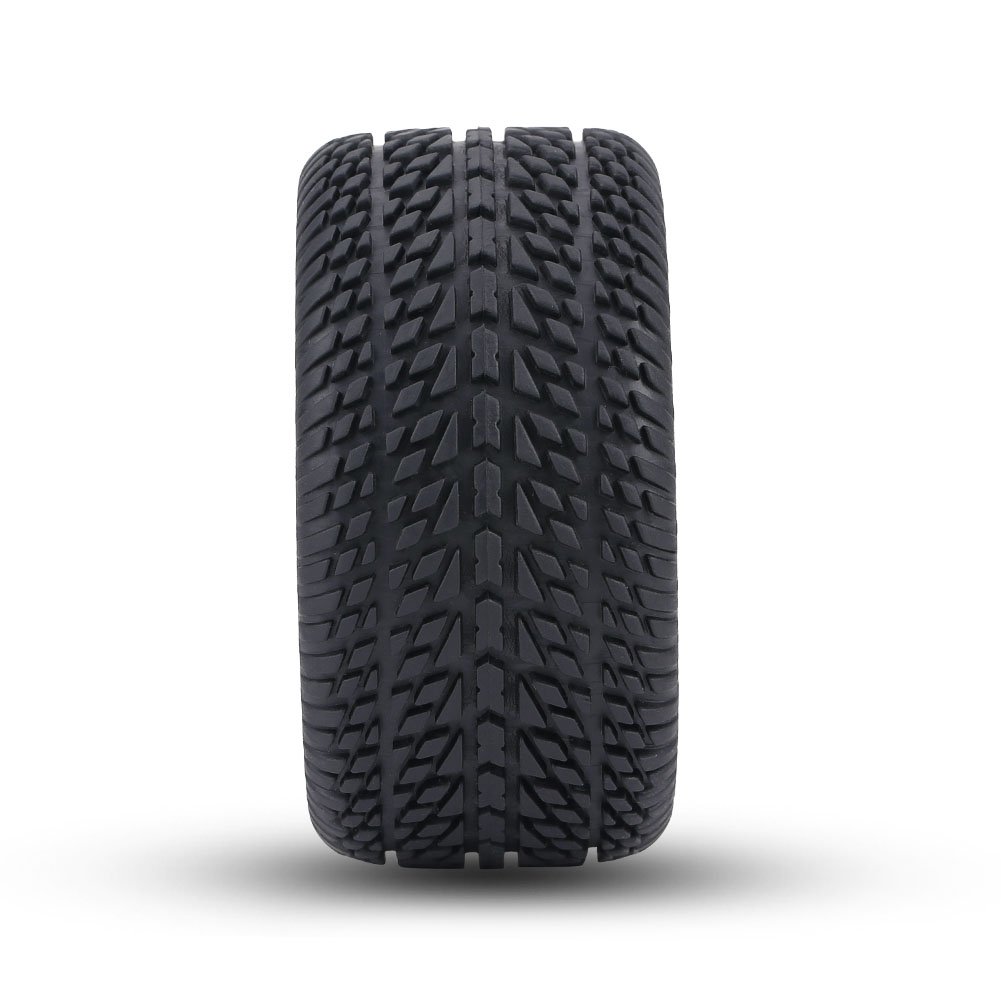 VGEBY 2Pcs 1:12 Scale RC Car Tires - Durable Rubber Off-Road Tires with Plastic Hubs for RC Racing Cars, Trucks & Deformation Models | Perfect for Outdoor Racing, Crawling & Off-Road Adventures
