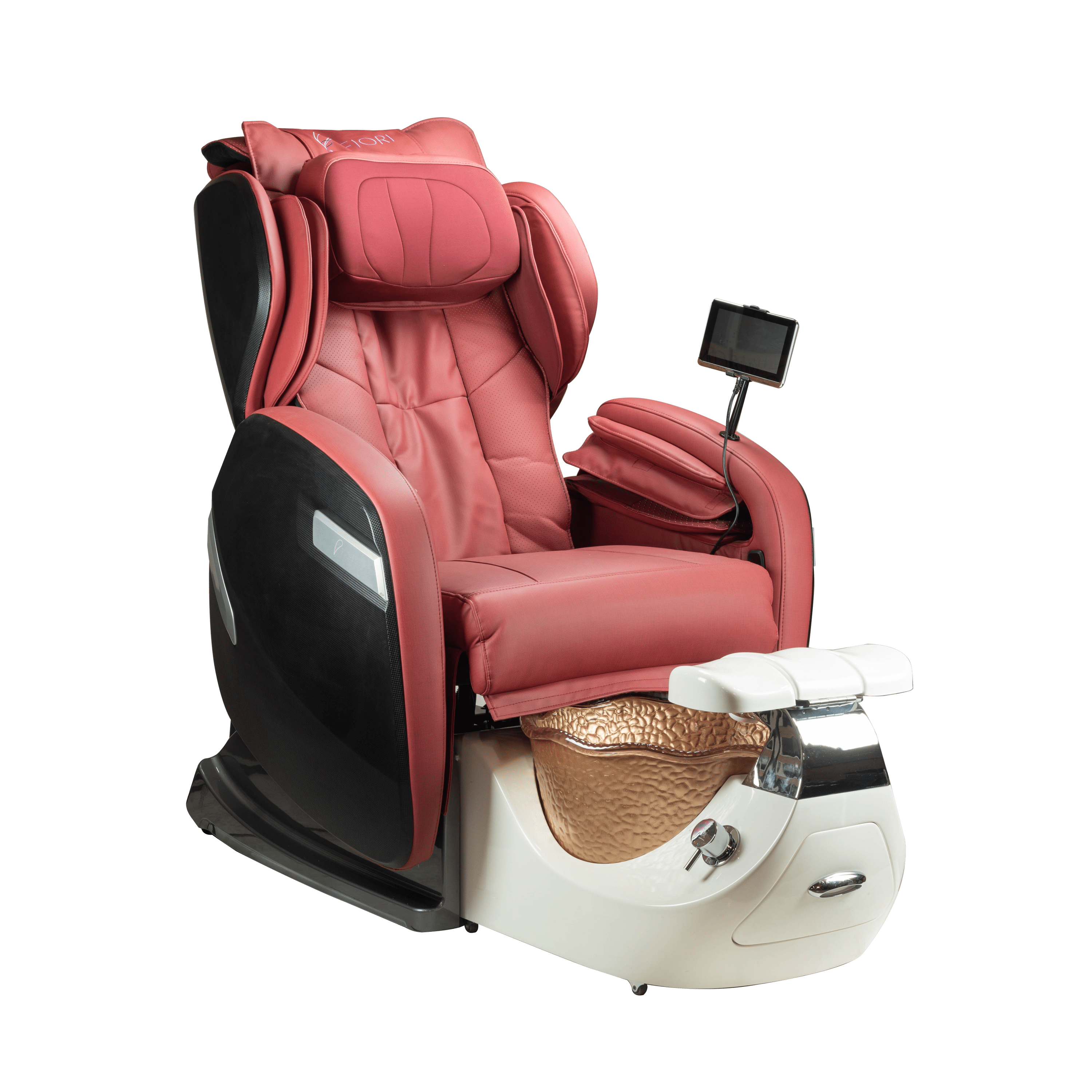 Fiori 9000 Professional Pedicure Spa Foot Bath - Electric Foot Soaker with Bubbles & Heat for Relaxation & Callus Removal - Perfect for Home Spa, Nail Salon & At-Home Pedicure Care