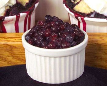 Northwest Wild Foods Fresh Frozen Wild Blue Huckleberries - 4.5lbs Antioxidant-Rich Superfruit for Smoothies, Baking, Jams & Healthy Recipes | Organic, Gluten-Free, Vegan-Friendly | Perfect for Breakfast Bowls, Desserts & Meal Prep