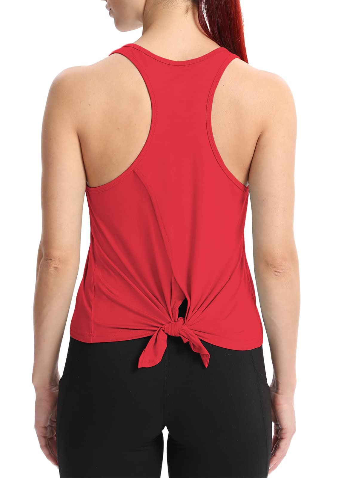 Mippo Women's Racerback Workout Tank Tops - Breathable Athletic Yoga Shirts for Gym, Running & Summer Sports | Perfect for Yoga, HIIT, Pilates & Casual Wear