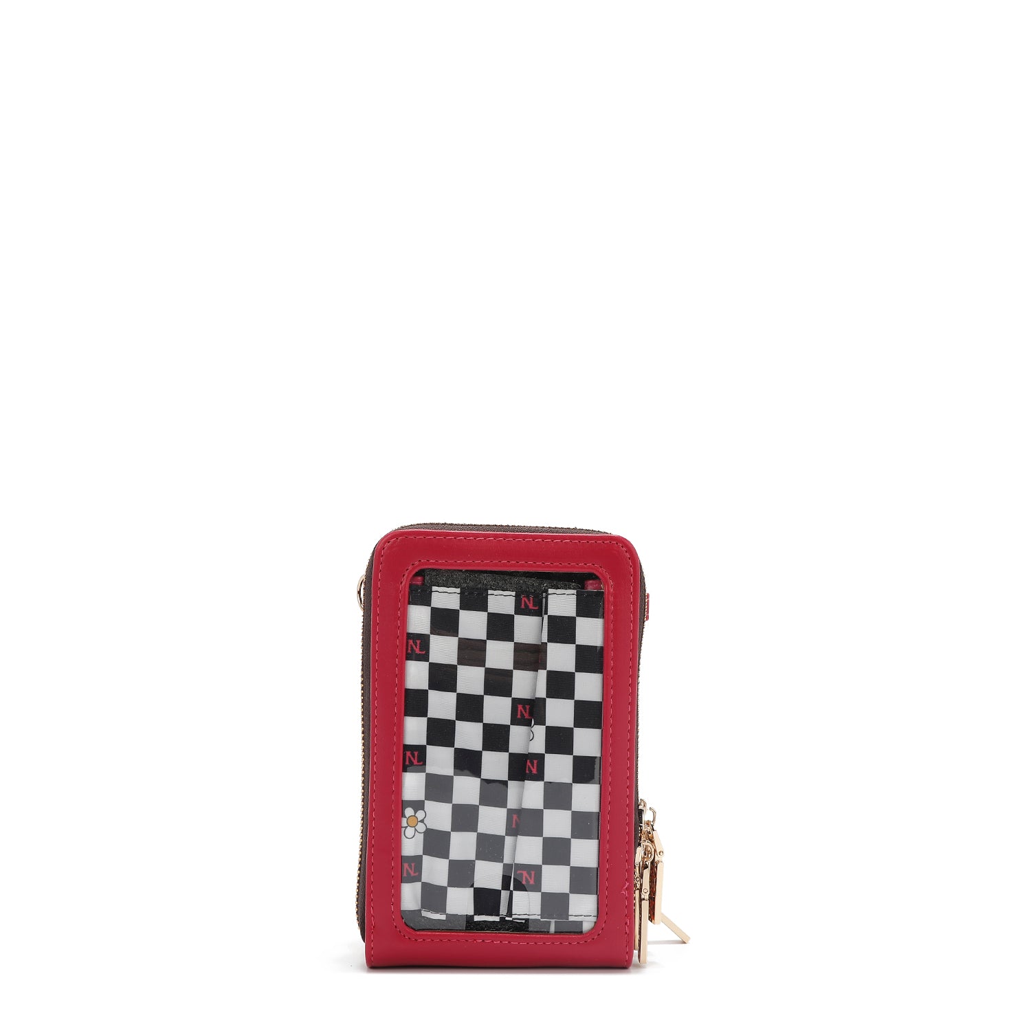 Multi-Zip Crossbody Phone Case - Secure & Stylish for Travel, Shopping, and Everyday Use