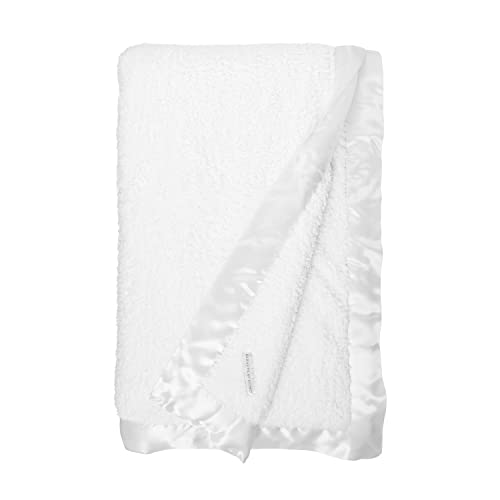 Little Giraffe Blanket - Ultra Soft Chenille Throw Blanket with Satin Trim for Kids & Toddlers - 45x59