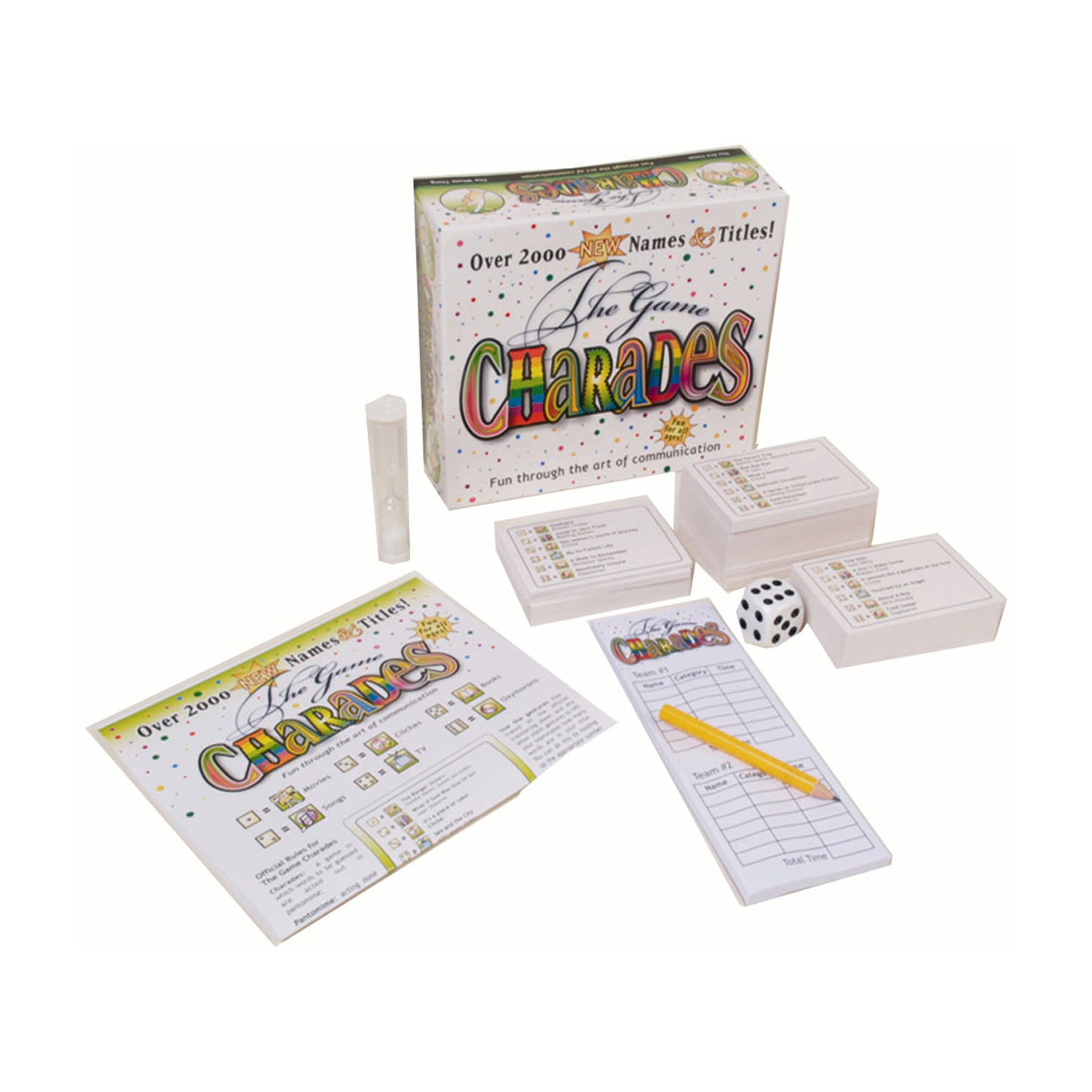 Charades Ultimate Party Edition Board Game - Fun Family & Friends Group Game for Game Nights & Social Gatherings