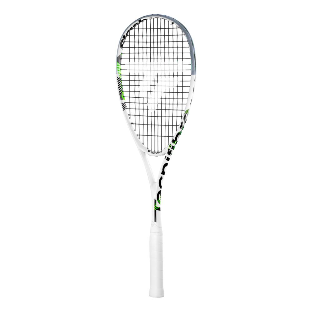 Tecnifibre Slash 135 Squash Racquet - Professional Squash Racket for Men & Women | Lightweight & Durable | Perfect for Competitive Play & Training | White