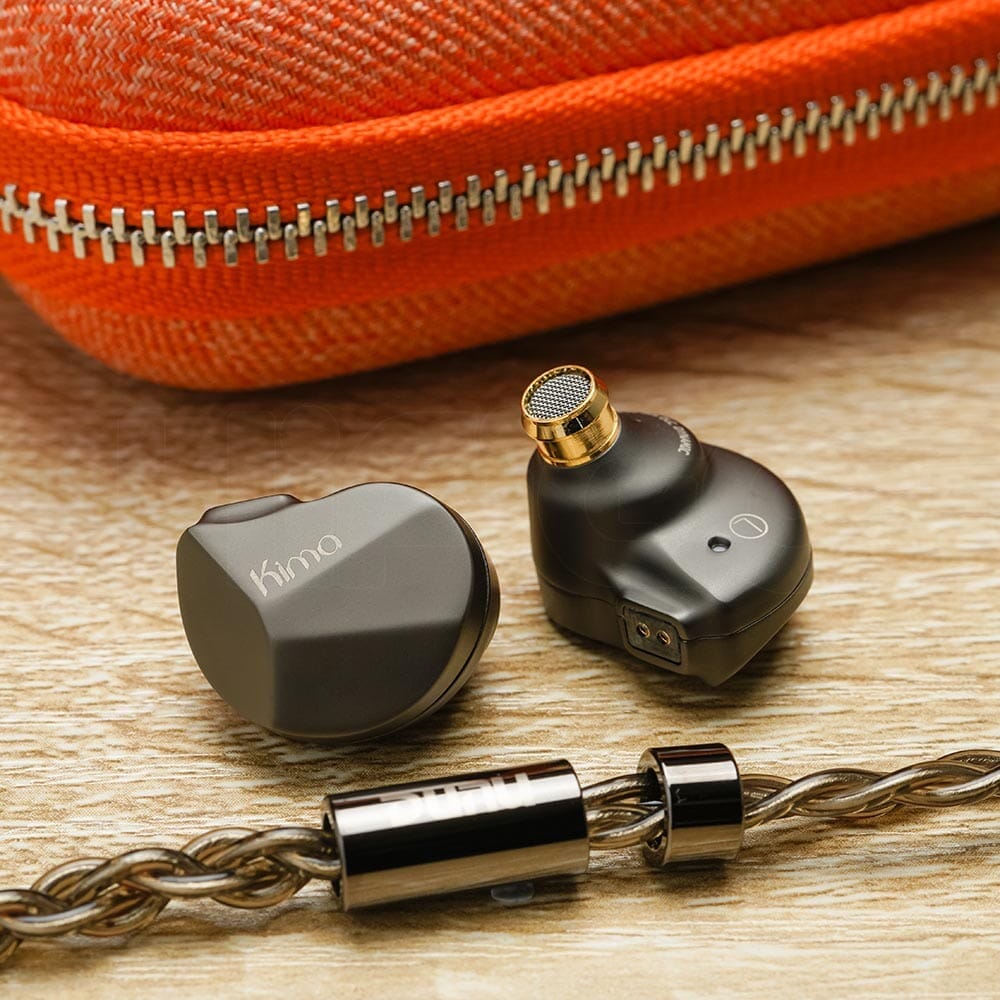 DUNU Kima Classic DLC Diaphragm Dynamic Driver In-Ear Monitors (IEMs) - High-Fidelity Audiophile Earbuds for Music, Gaming & Studio Monitoring
