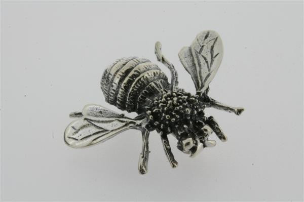 Bee Brooch Sterling Silver - Elegant Jewelry for Women, Perfect for Weddings, Parties & Everyday Wear
