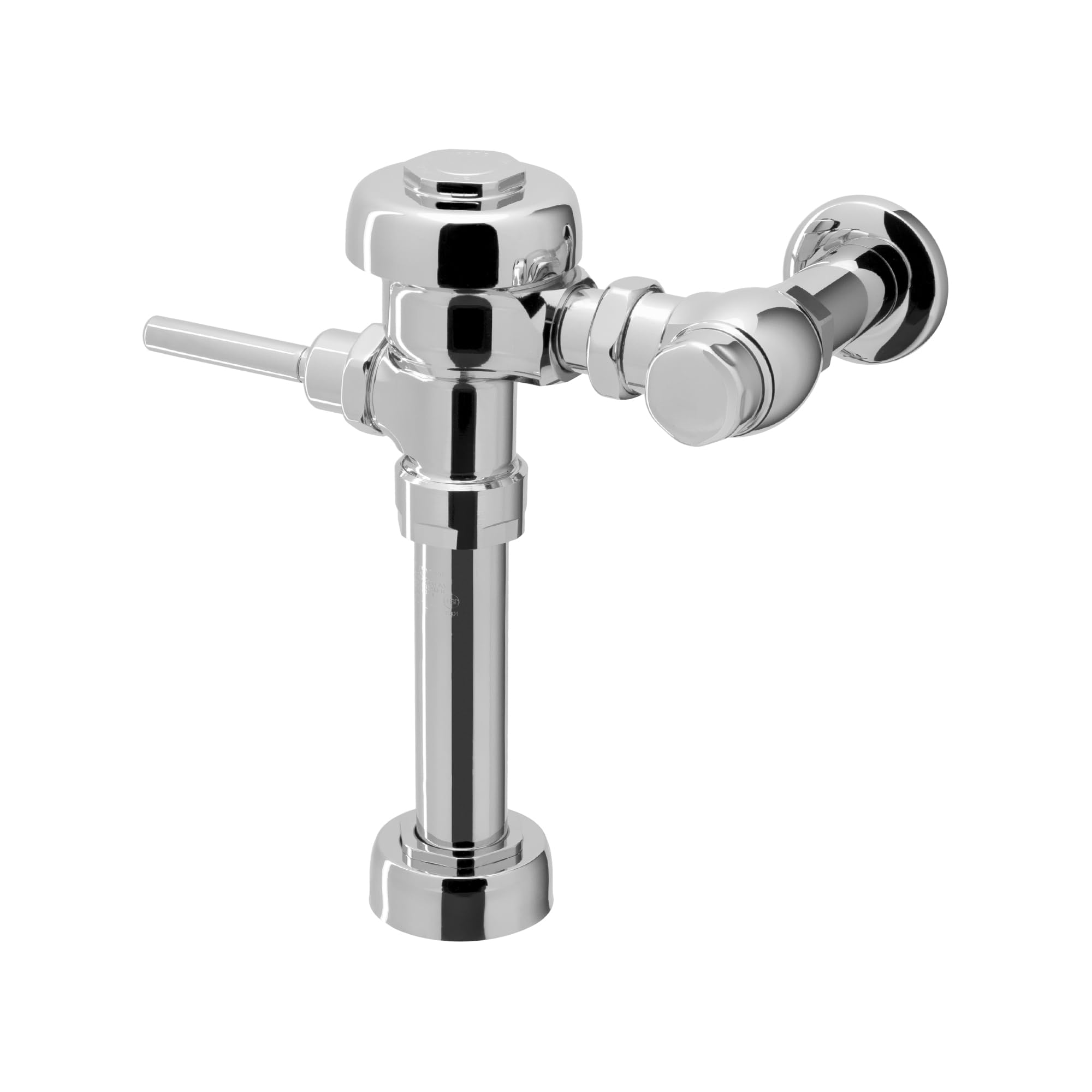 Sloan 111 Exposed Manual Flushometer for Water Closet - 1.28 GPF Single Flush Valve with Non-Hold-Open Handle | Top Spud Fixture Connection | Polished Chrome Finish (Model 3780018) - Ideal for Commercial Restrooms, Public Washrooms & High-Traffic Bathrooms