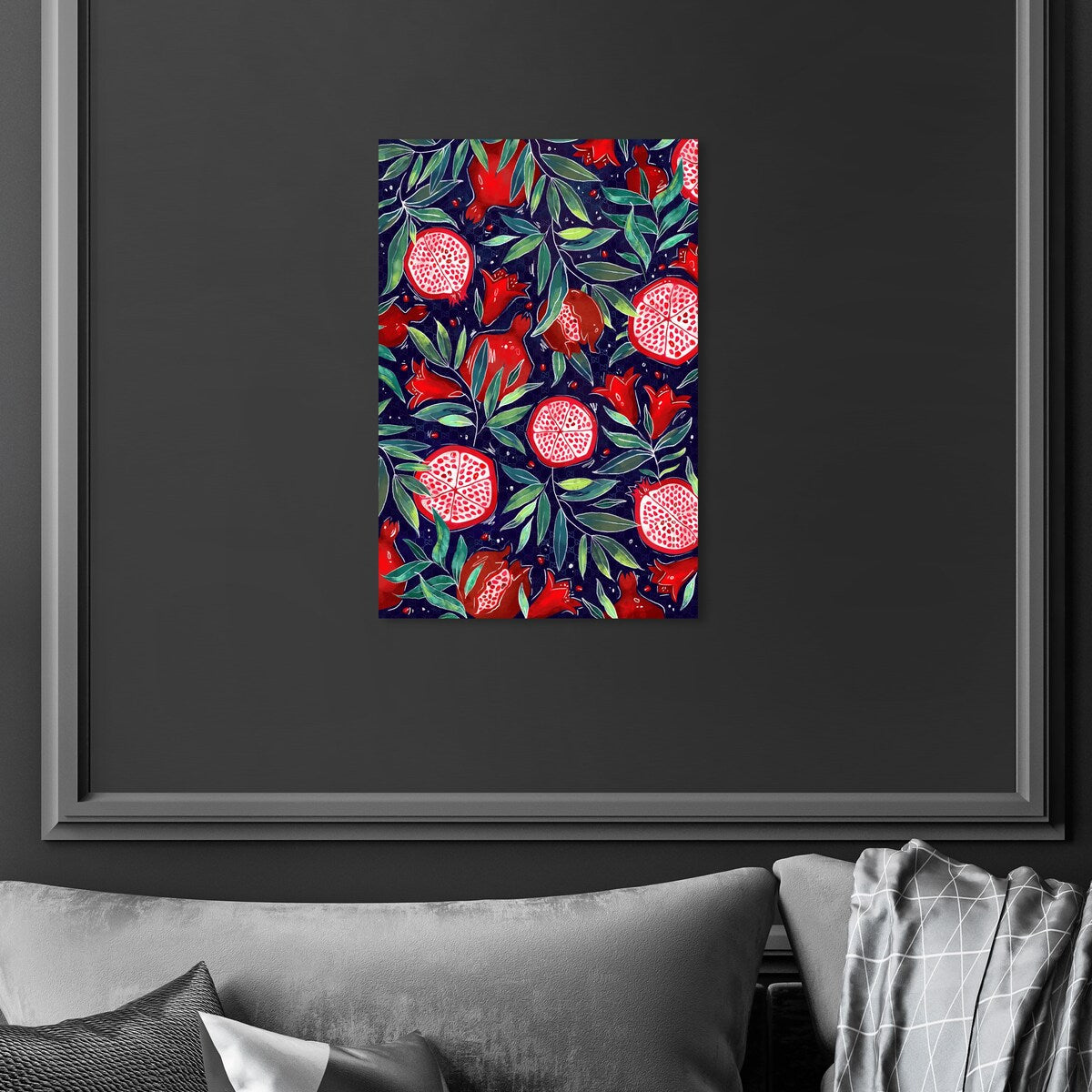 Blooming Tropical Flowers Canvas Wall Art Print - White Floral Decor for Cabin, Lodge & Kitchen - Perfect for Farmhouse, Rustic & Coastal Home Decor