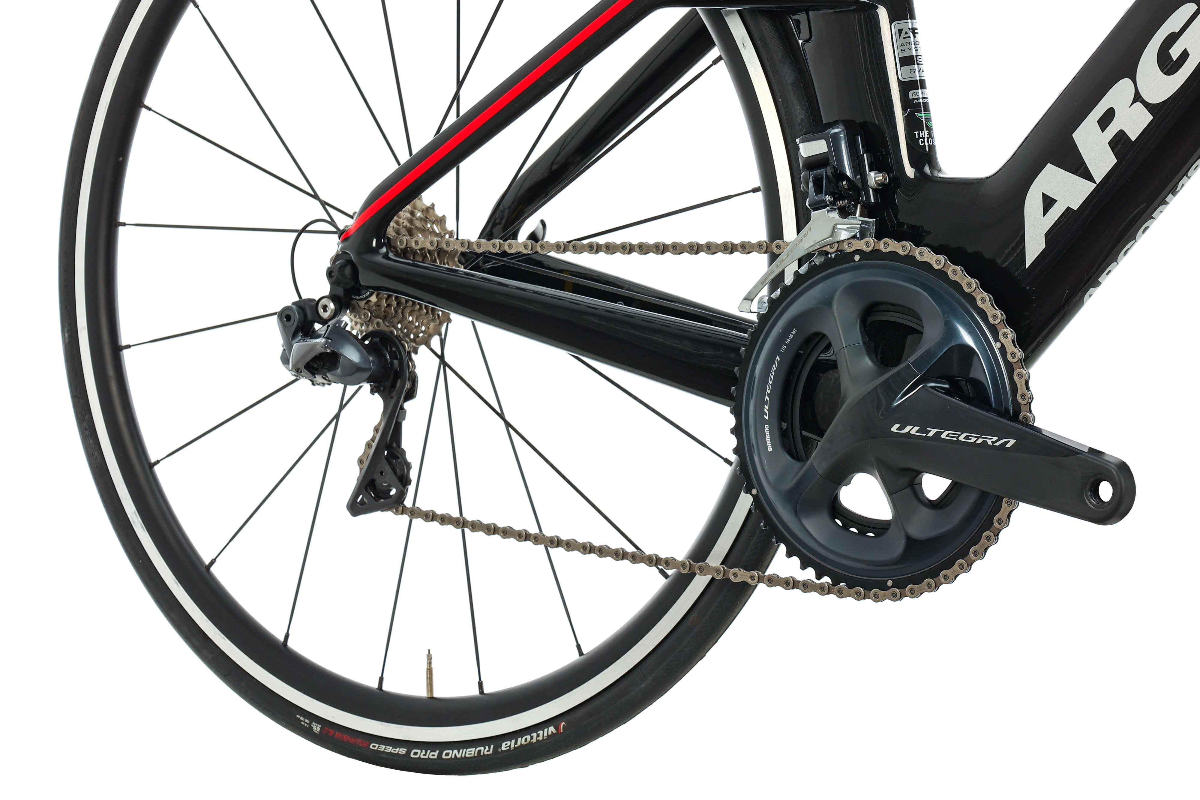 Argon 18 E-119 Tri Ultegra Di2 Triathlon Bike 2020 - Small Size | Premium Carbon Road Bike for Competitive Racing & Endurance Training