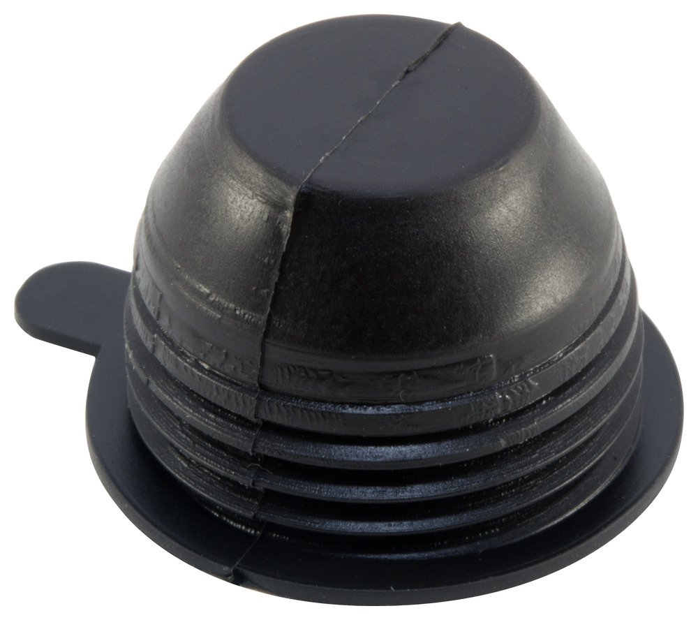 High-Temperature Resistant Caplugs QETV12Q2 Flexible PVC Threaded Plugs - 1-1/16