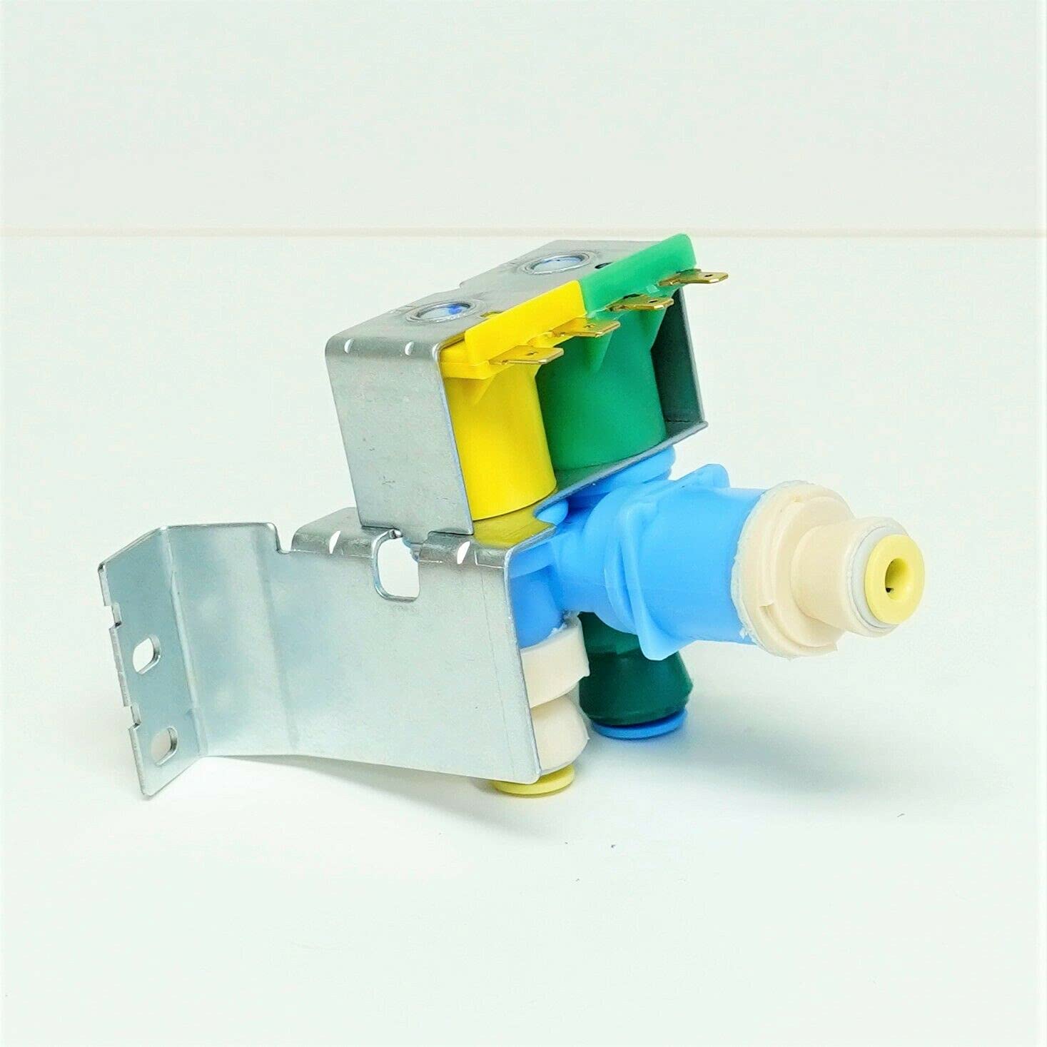 Whirlpool Robertshaw Refrigerator Water Valve Replacement Part K-75718 W10408180 - Compatible with Various Refrigerator Models for Leak Repair and Water Dispenser Maintenance