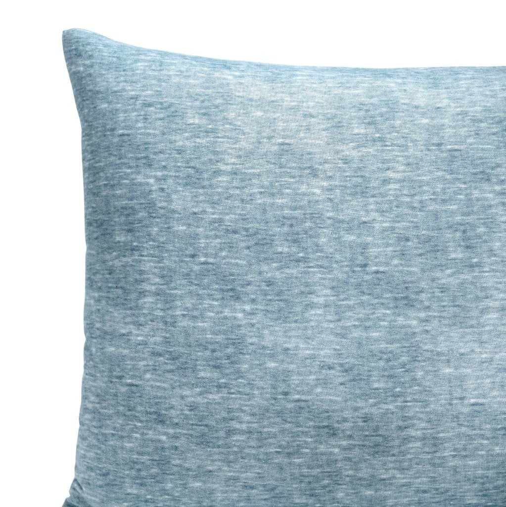 Premium Melange Flannel Cotton Two-Toned Brushed Pillowcase Set of 2 - Soft & Cozy Bedding for Winter Nights - Perfect for Home, Hotel, and Gift Giving