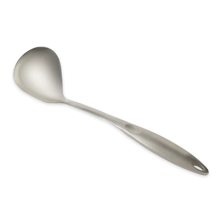 Endurance® Stainless Steel Ladle - 12 Inch Long Handle Soup Spoon, Kitchen Cooking & Serving Utensil - Perfect for Soup, Stew, Gravy & Pasta Dishes