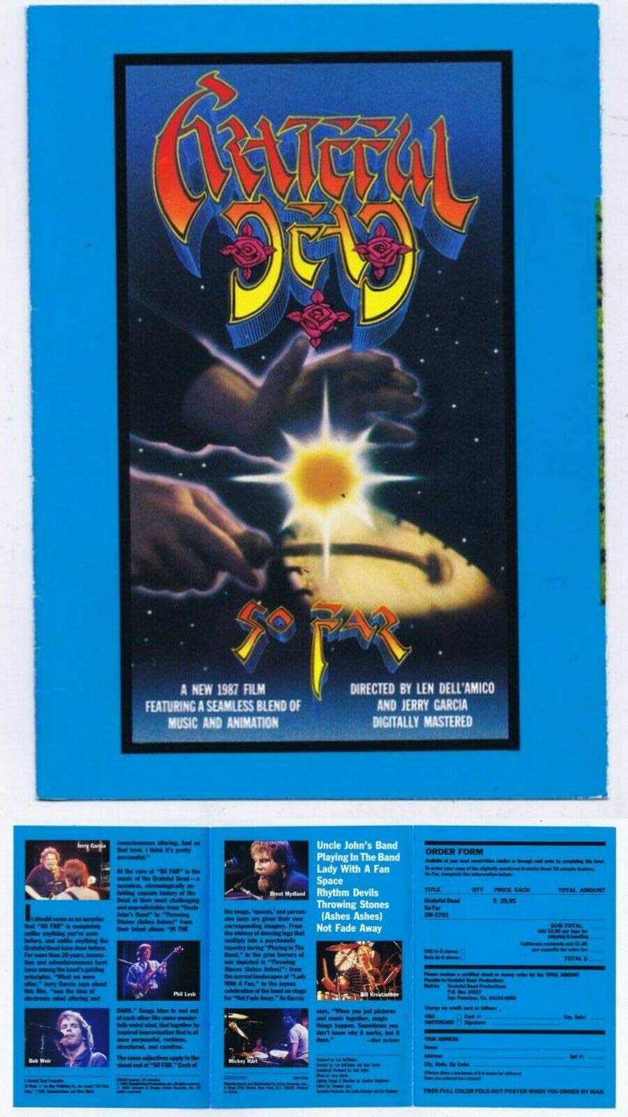 Vintage 1987 Grateful Dead 