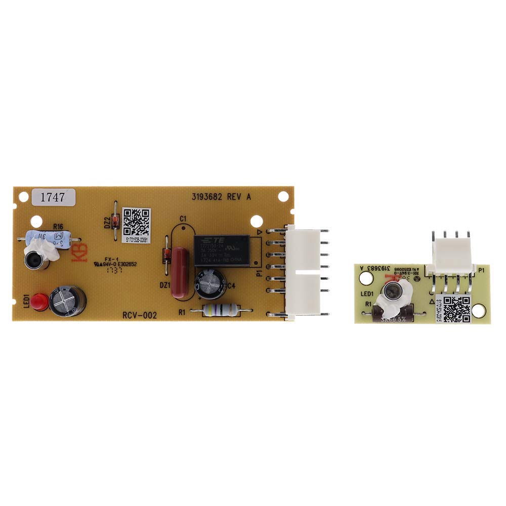 GE Refrigerator Ice Maker Control Board Replacement Part - Compatible with ERP 4389102 - Perfect for DIY Kitchen Appliance Repair & Maintenance