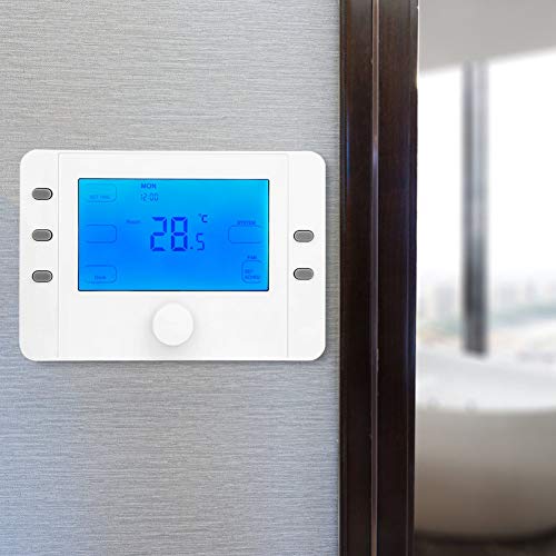 Digital Thermostat Temperature Controller - Durable & Precise for Home, Office, Living Room | Smart Climate Control for HVAC, Incubators, Greenhouses