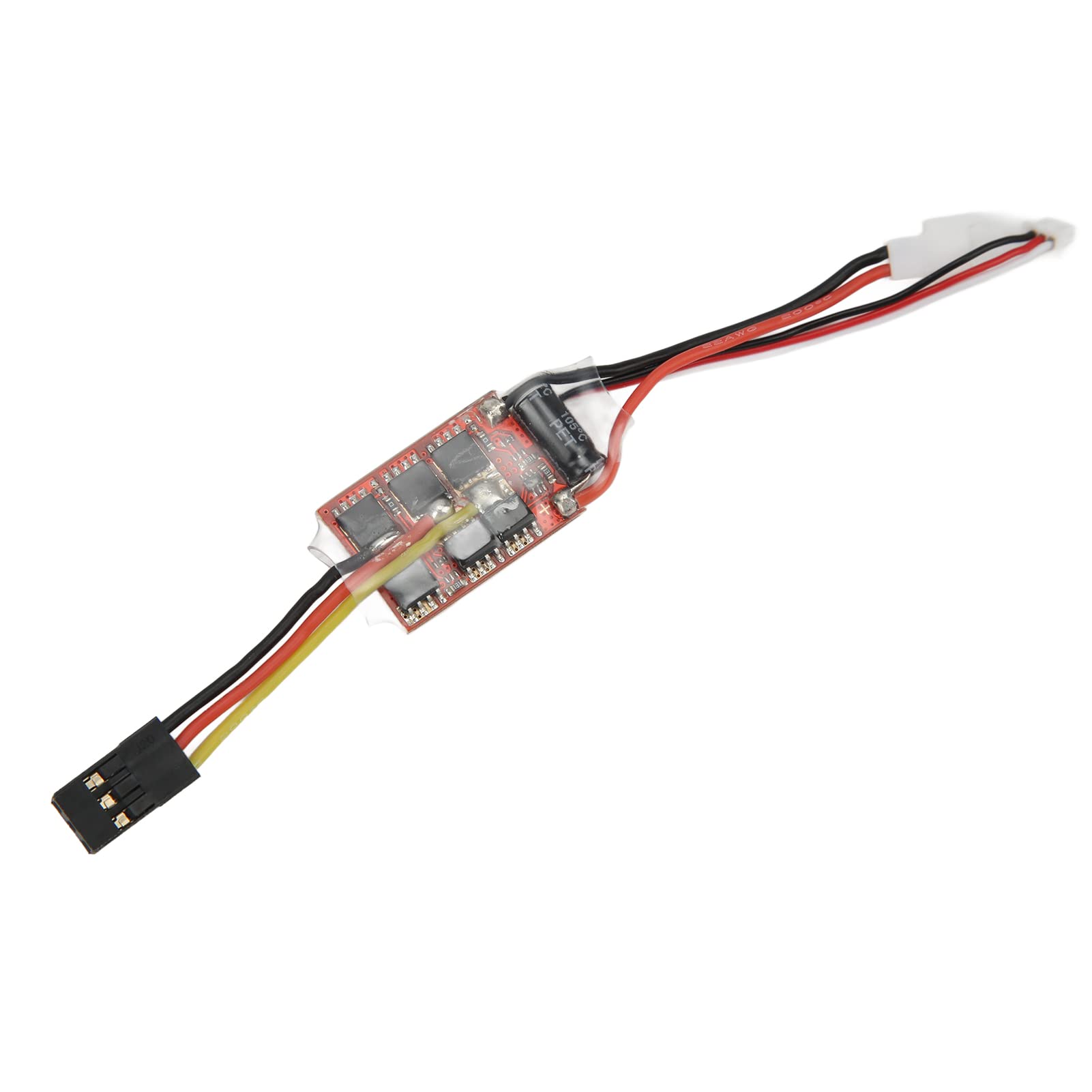 Original ESC Electronic Speed Controller - Red, Durable & Lightweight for WLtoys RC Cars, Drones & Hobby Models | Perfect for Racing, DIY Projects & RC Vehicle Upgrades