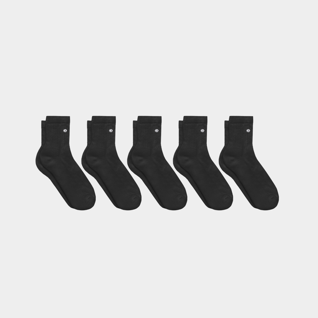 Premium Merino Wool & Cotton Blend Midweight Quarter Socks for Kids - Soft, Breathable & Durable for School, Sports & Everyday Wear