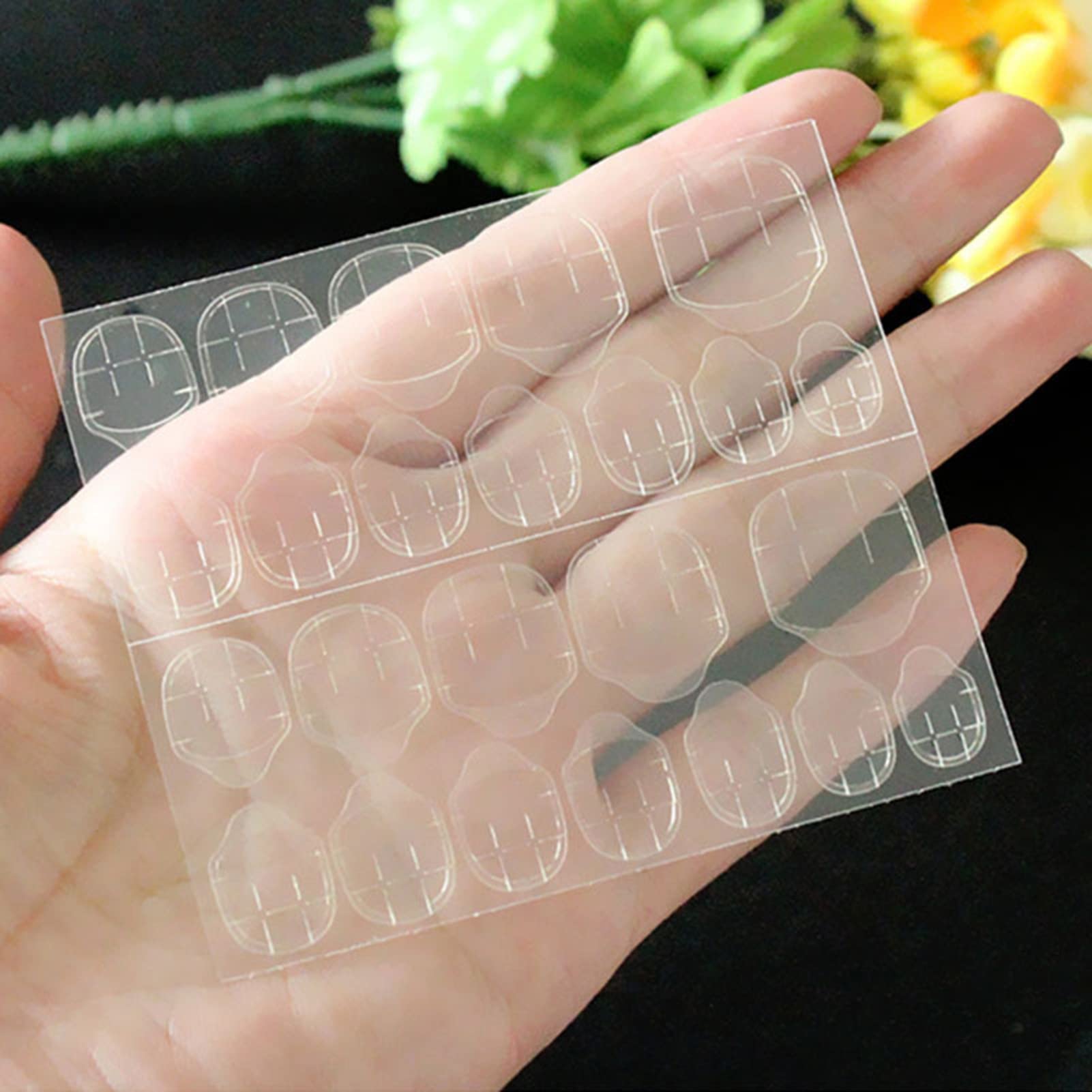 Super Strong Nail Adhesive Tape - Easy to Apply Clear Nail Glue for Fake Nails & Nail Extensions | Perfect for Salon, DIY Manicures & Nail Art Supplies